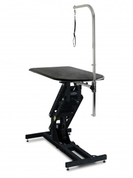 Elite Grooming Table, Electric Lift, Silver Vein