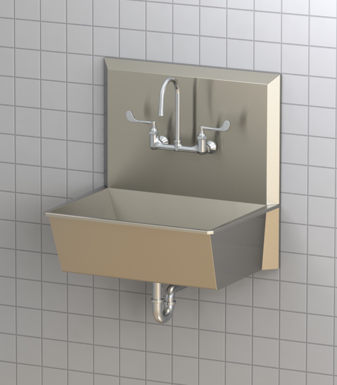 Surgeon Scrub Sink With Taps Shorline