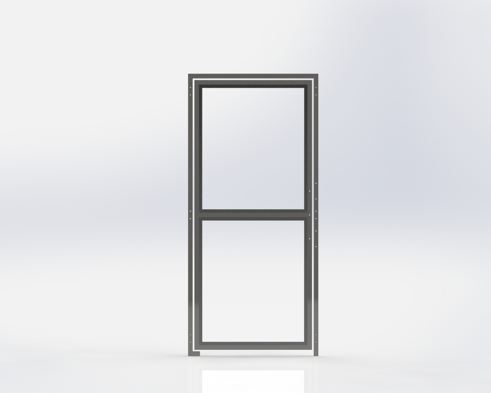 Run Gate,All Glass,762mm Wide x1981.2mm High,Right Hand