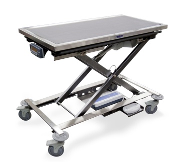 Mobile Animal Lift Table with K9-W8 Scale