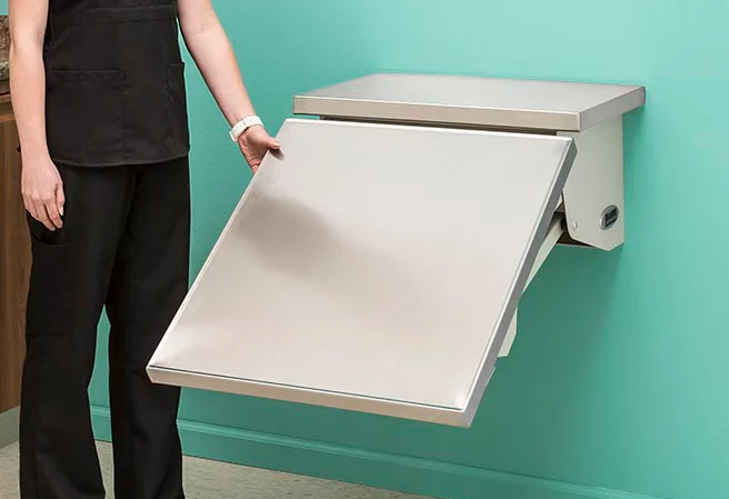 Fold Down Examination Table